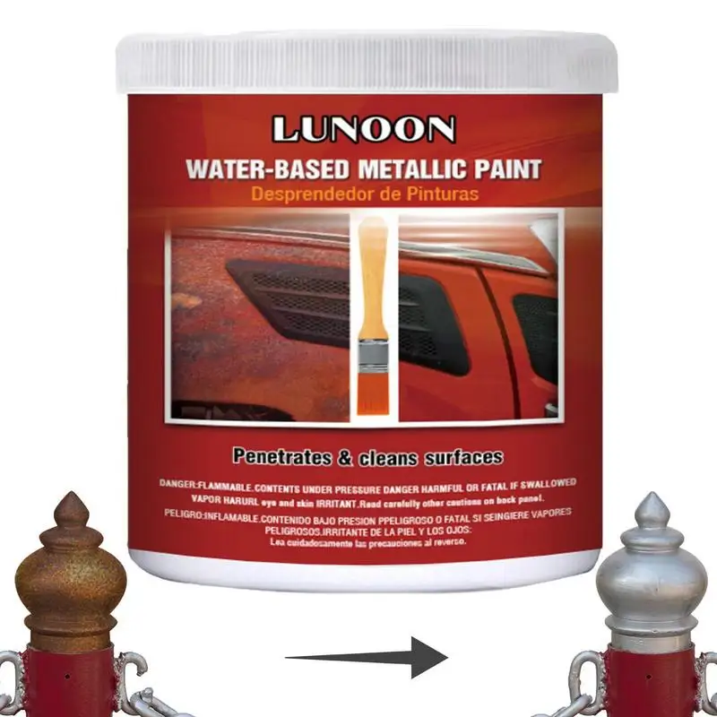 

Rust Remover Water-Based Metal Rust Remover Cleaning Supplies Suitable For Chrome Magnesium Aluminum And Other Metal Surfaces To