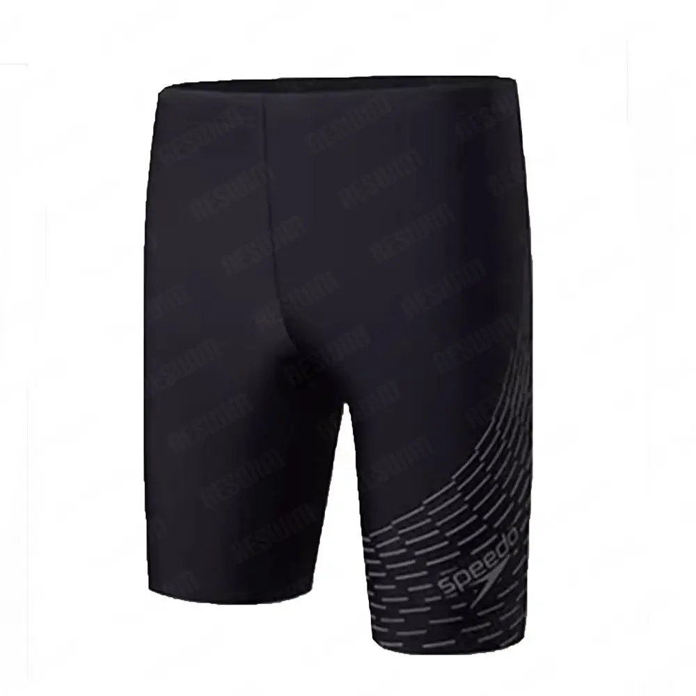 2025 Summer Men's Swim Jammer Endurance Athletic Training Swimsuit Beach Swimming Trunks GYM Swimwear Jammers Tights Surf Shorts 2