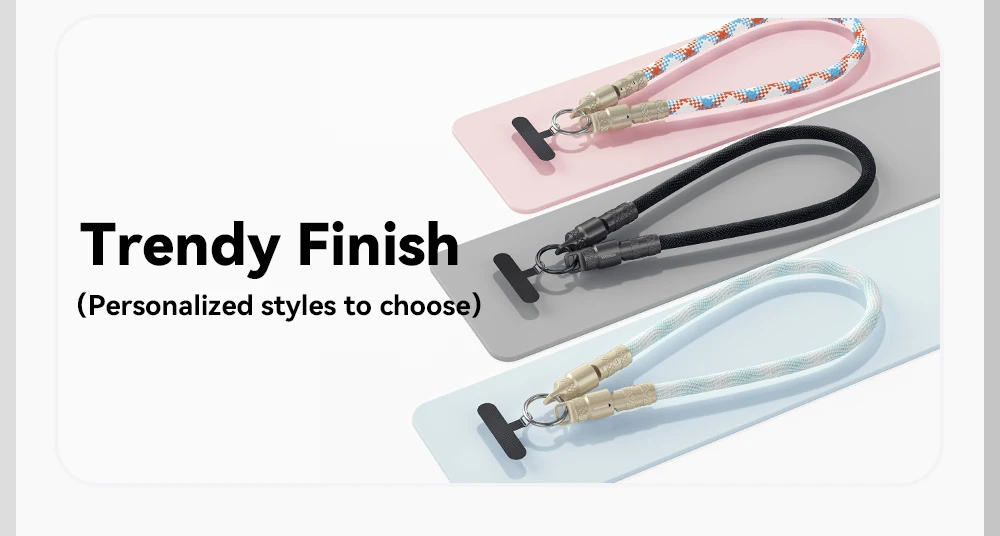 Essager 60 W Typ C auf Typ C Schnellladekabel für iPhone 16 Xiaomi Huawei Lanyard Neckholder Handgelenk Multifunktionskabel – Detail 3