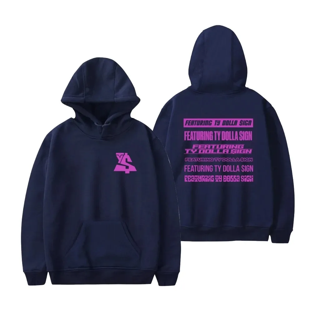 Moletom com capuz masculino e feminino, pulôver fashion, roupas de manga comprida, com Ty Dolla $ ign 2024