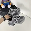 Chunky Running Shoes for Women 2024 Autumn Fashion Lace Up Jogging Trainers Couple Platform Tennis Shoes Zapatillas De Mujer 3