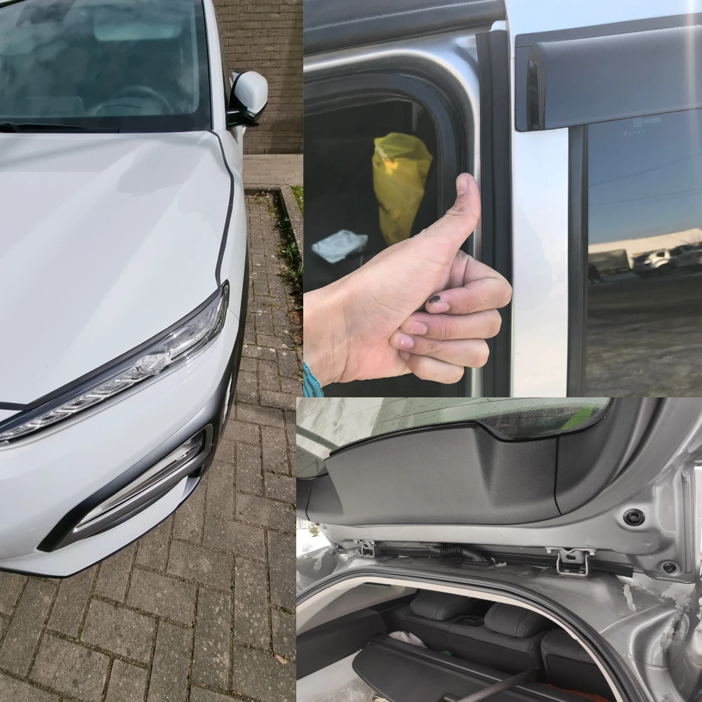 2m Z-Typ Dichtung Streifen Weathers Auto Haube Tür Säule Motor Abdeckung Für VW Audi Skoda BMW Nissan toyota Kia Honda Hyundai Kia – Detail 5