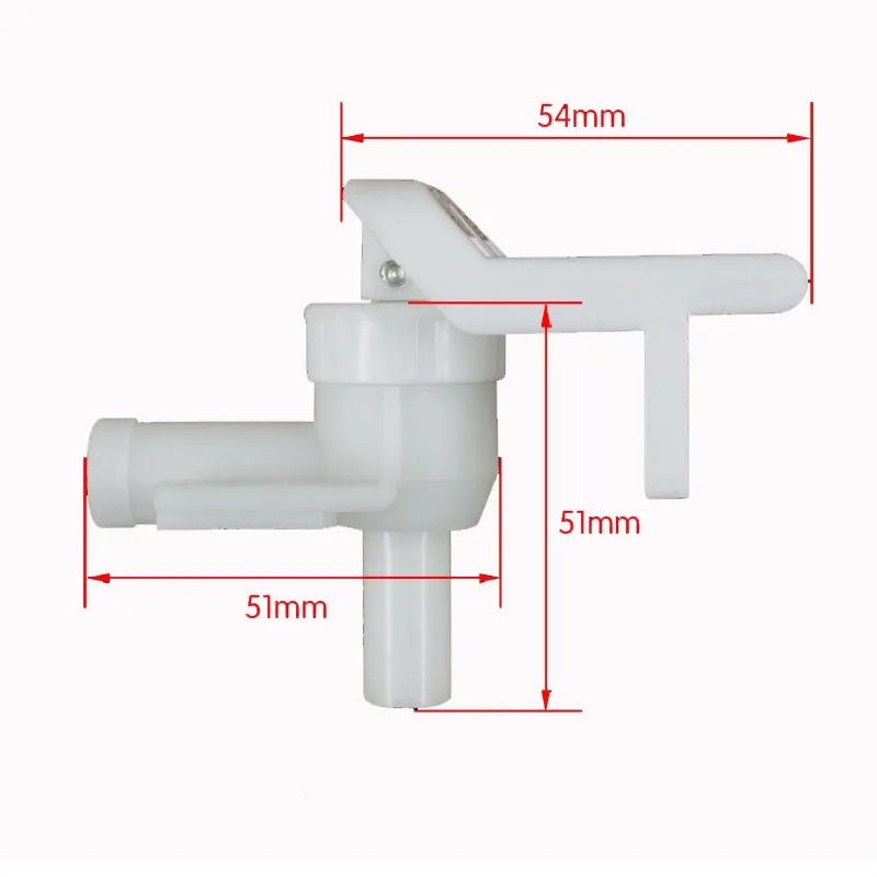 1 pair Water dispenser faucet switch faucet hot and cold water mouth piano key press type water dispenser accessories,plastic faucet replacement,water cooler replacement part