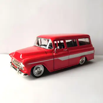 JADA 1:24 Chevrolet Suburban 1957 Alloy Car Diecasts & Toy Vehicles Car Model Miniature Scale Model Car For Children 1