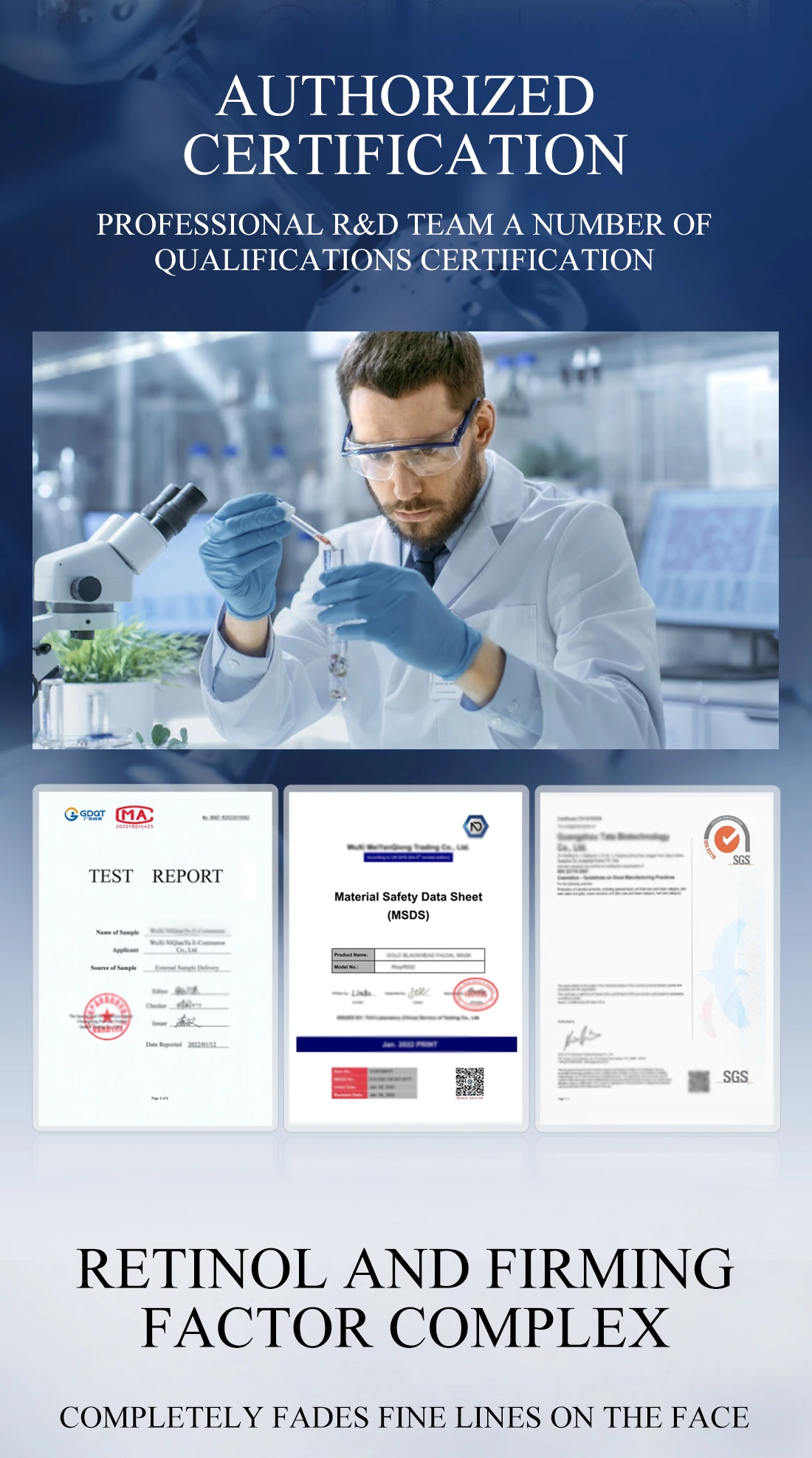 Firming & Moisturizing Retinol Essence to Combat Wrinkles and Fine Lines