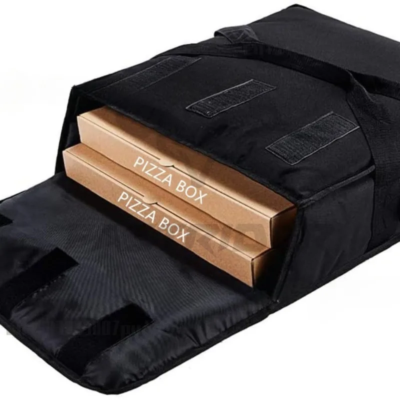 Portable Food Delivery Bag Pizza Bag Waterproof Insulated Cooler Folding Picnic Basket Ice Drink Box Thermal Lunch Box