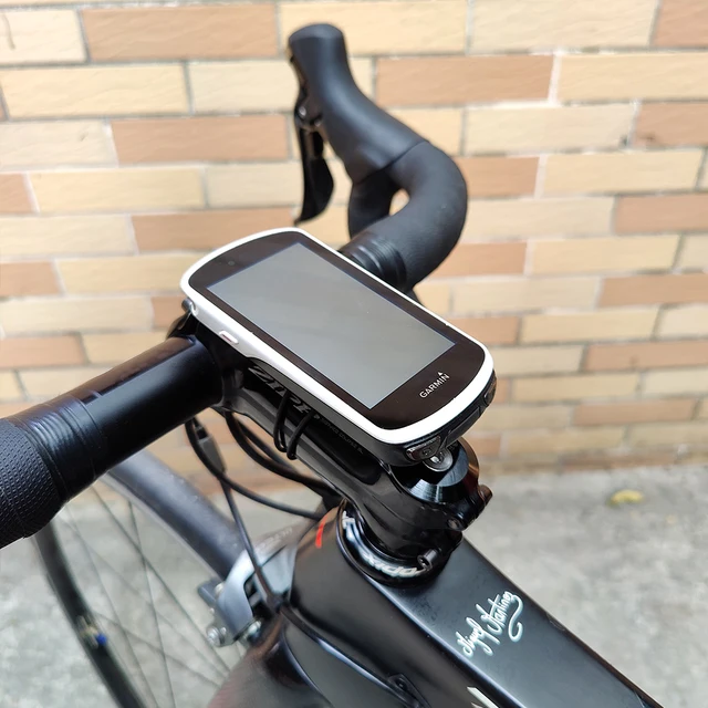Supporto Bici Anteriore Per Ciclocomputer - Compatibile Con Garmin, Wahoo, IGPSPORT | Per Manubrio 31.8mm | Design Carbonio - Foto 9