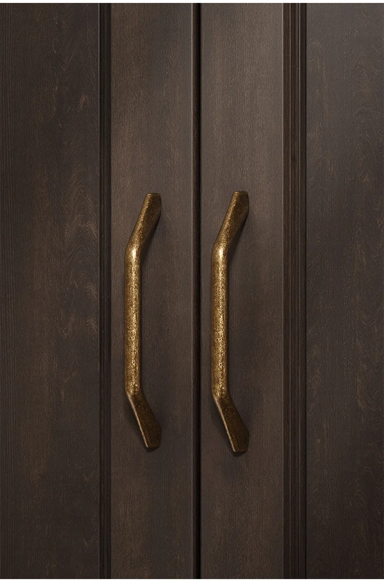 Antike Schrankknöpfe und Griffe, Retro-Schrankbeschläge für Kleiderschrank, Kommode, Schubladenknöpfe, Küchenmöbelgriffe – Detail 4
