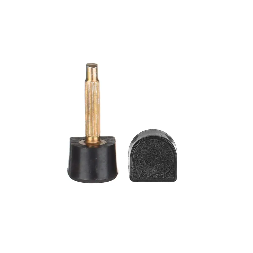 Black High Heel Repair Dicas Pins para Calçados Femininos, Rolhas de Salto, Proteger Elevadores de Cavilha, Substituição para Pontas de Salto Alto Torneiras, 10pcs