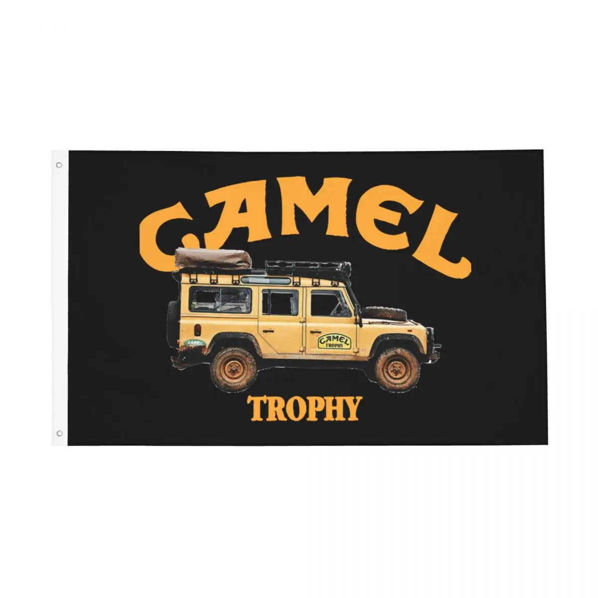 Camel Trophy Flags Double Sided Outdoor Banner Venture 2 Occhielli Home Room Dorm Wall Decor 3X5 Ft