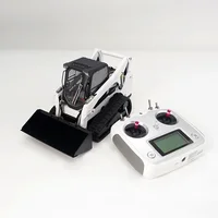 New JD-165 1/14 Remote Control Hydraulic Skid Steer Loader SM770 RC Crawler Bobcat Engineering Vehicle 1