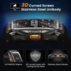 2025 KOSPET TANK X2 Ultra GPS Smart Watch For Men 3D Curved Screen Stainless Steel Body Compass Altimeter Waterproof Smartwatch 5