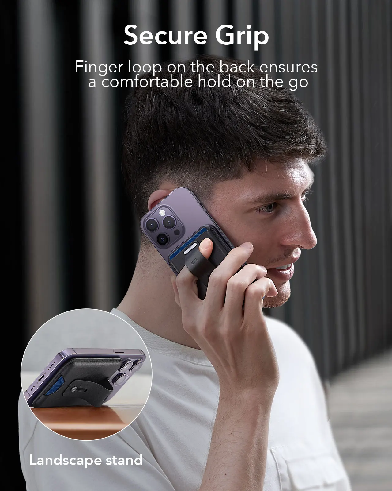 Étui de rangement magnétique pour cartes à puce ESR pour iPhone HaloLock | Diversi