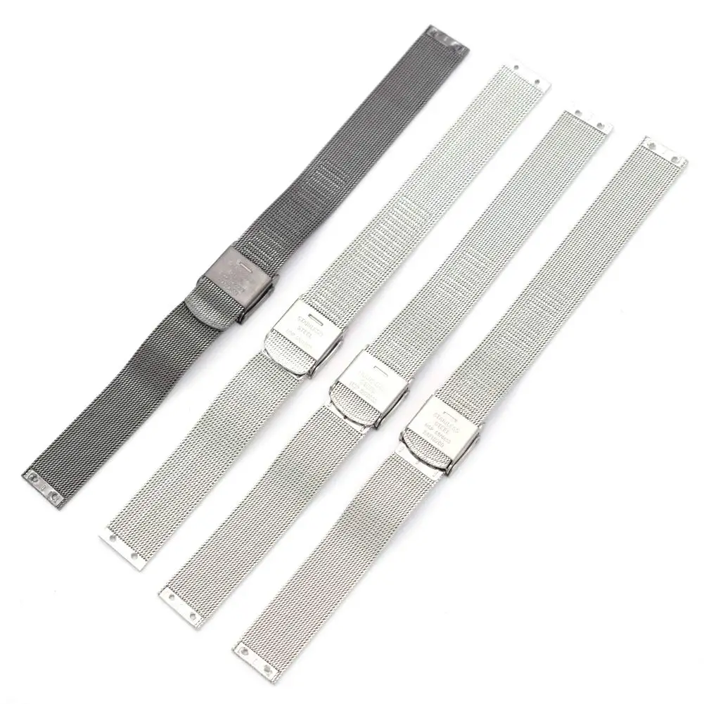 14 mm schroefbare roestvrijstalen horlogeband voor Skagen compatibel met de onderstaande modellen 358SSSBD 358SGSCD 358SRSC 358SSLB, zilver., Modern