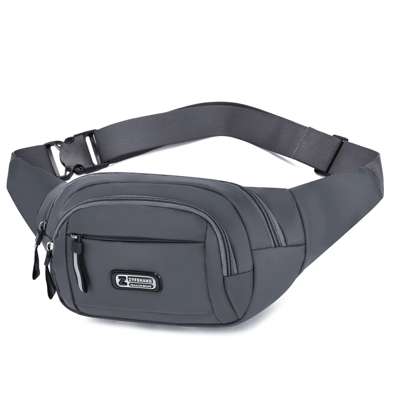 1 waist bag with zipper, suitable for both men and women - perfect for hiking, running, sports, and outdoor activities