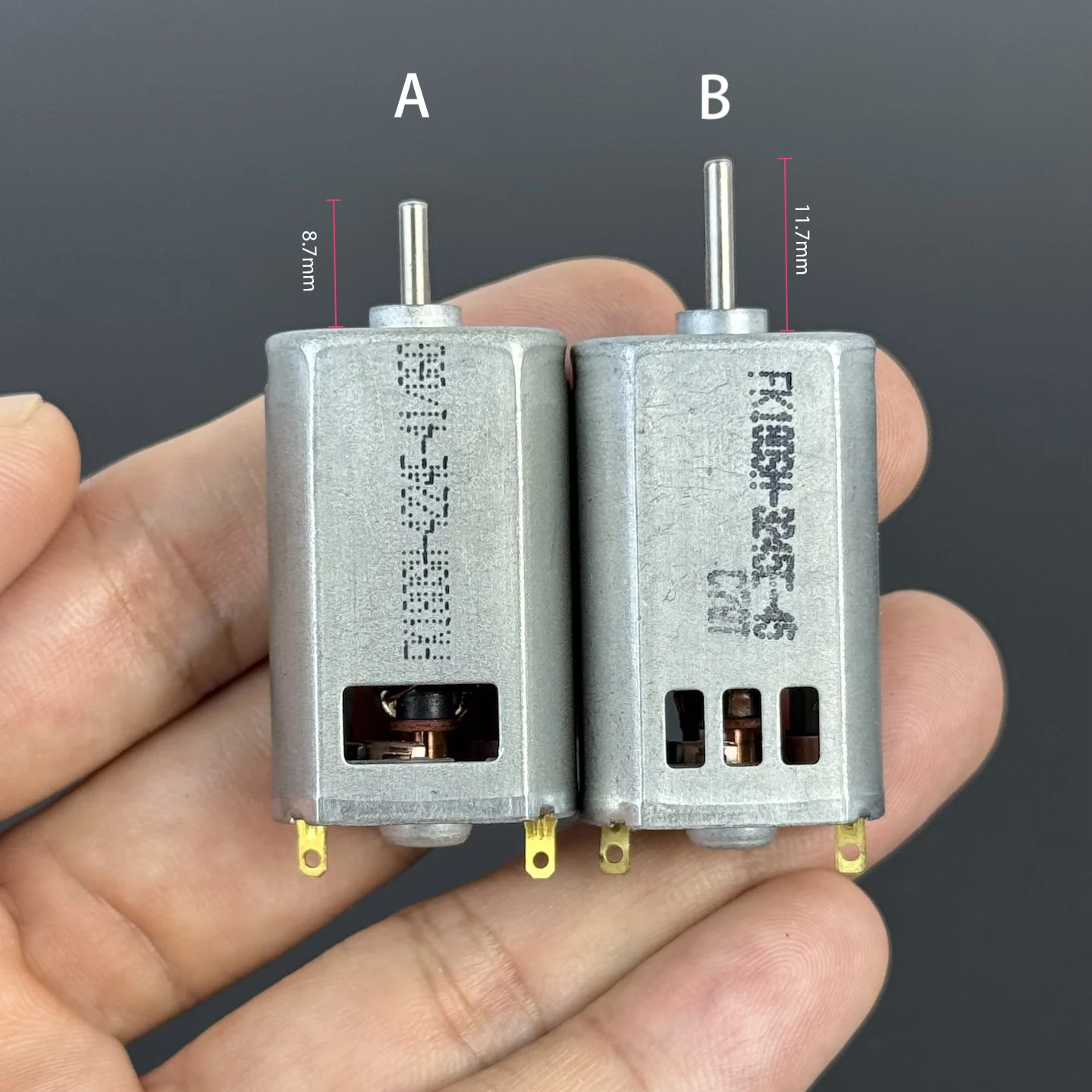 Lot de 3 moteurs RC 180 3V-21V pour avion drone hélicoptère