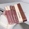 Gege Bear Matte Velvet Lip Glaze Smooth Non-drying Lipstick Color Lasting Lip Gloss 6