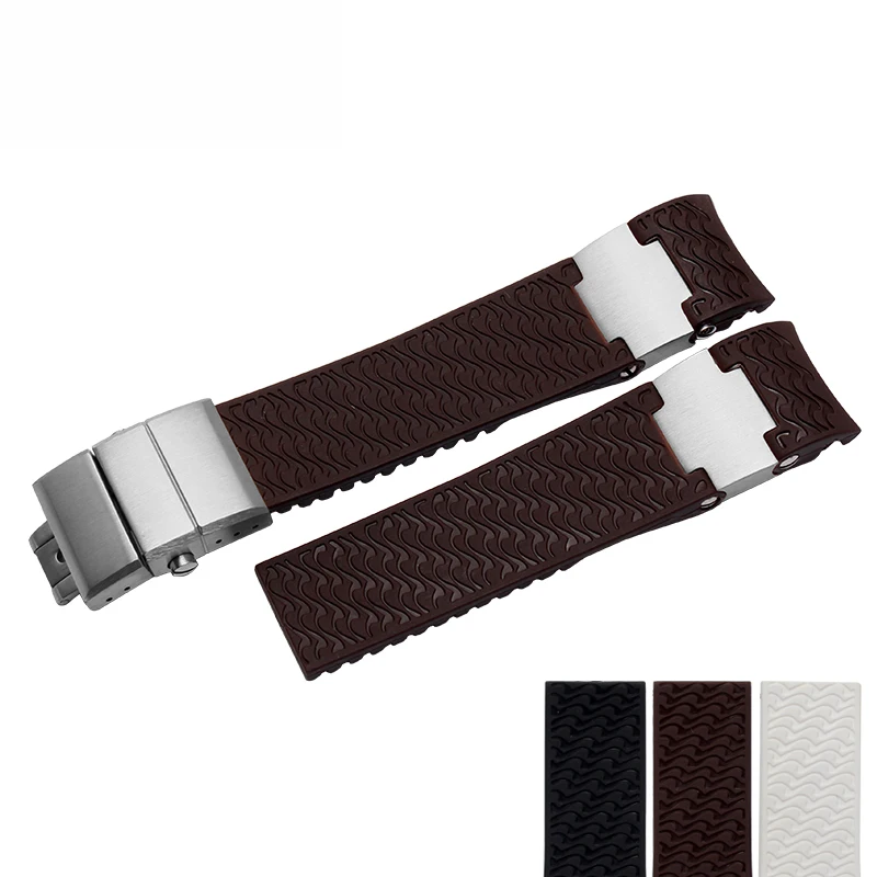 Premium Waterproof Silicone Watchband - 22mm Diver and Marine Edition