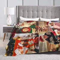 Customized Blanket with Photo Text Customized Blanket Adult Children's Birthday Christmas Halloween Personalized Flannel Blanket 2