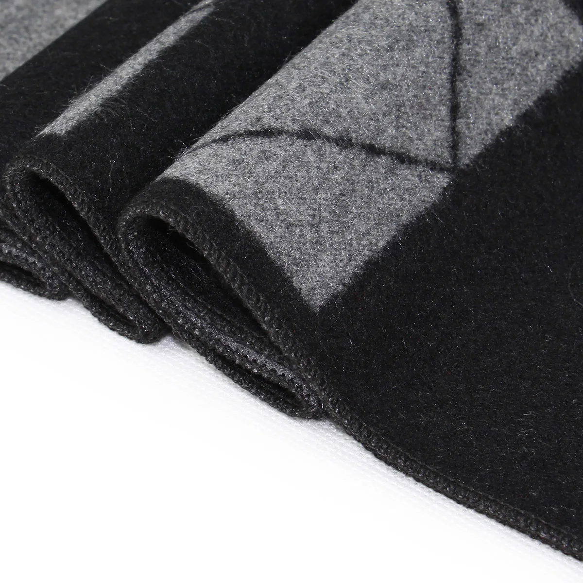Brand Designer Silk Cashmere men\'s autumn scarf Business Shawl Retro Double-sided Winter female Scaves warm High Quality Bufanda