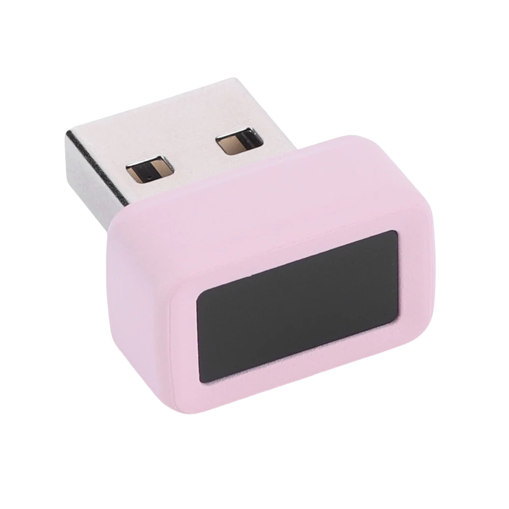 Fingerprint Scanner Fingerprint Key USB Fingerprint Key Reader Biometric Fingerprint Scanner Anti-Spoofing Windows Hello FIDO U2F Portable Security Key for Laptop