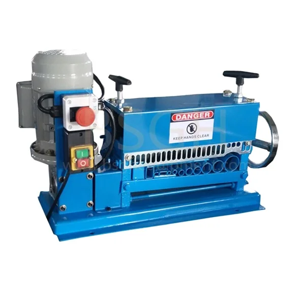 

waste wire cable stripping machine to separate copper from plastic for sale electric copper wire recycling machine