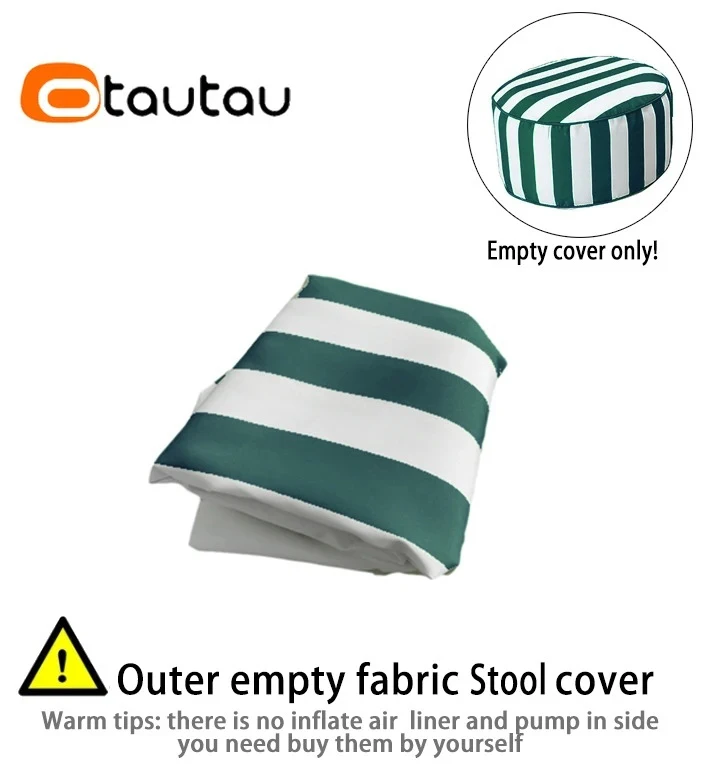 Copri Bean Bag Pouf Cover, Impermeabile PVC Copertura per Poltrona A Sacco Fodera da Divano per Bambini Adolescenti e Adulti, Senza Riempimento,Marrone,S