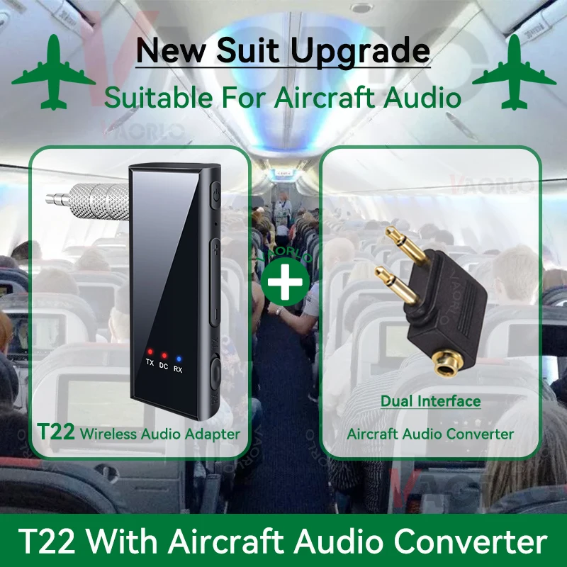 Wireless HiFi Stereo Bluetooth Audio Adapter with Mic for Versatile Connections