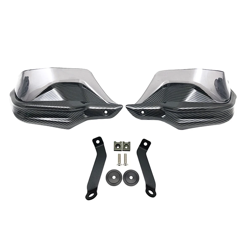 Carbon Fiber Motorcycle Handguard with Wind Protection