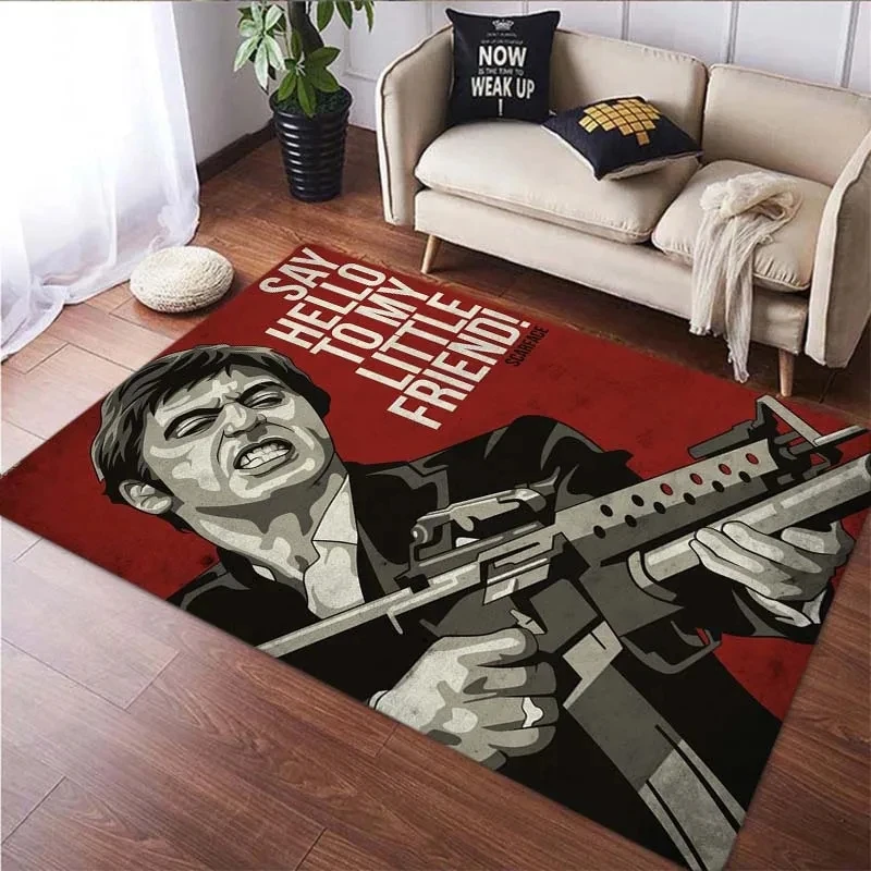 

Movie Figure Pattern Carpet for Livinig Room Home Decorations Sofa Table Large Area Rugs Bedroom Non-slip Floor Mat Balcony Rugs