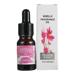Aromatherapy Scented Essential Oils Set with Dropper for Home and Auto Freshening (Vanilla)