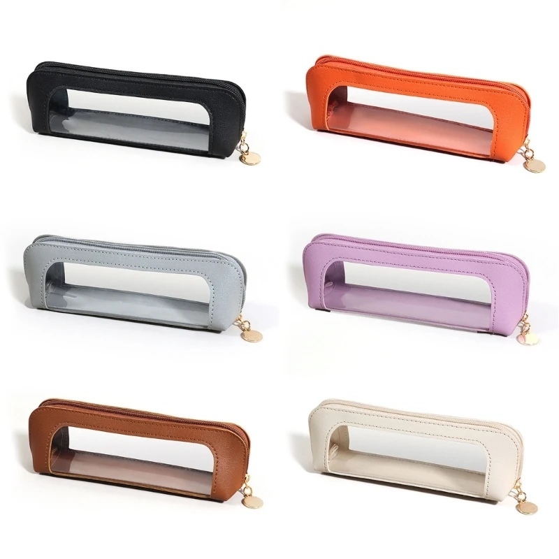

Large Capacity Pencil Bag PVC Pen Case Clear Pencil Pencil Case for School N0HC