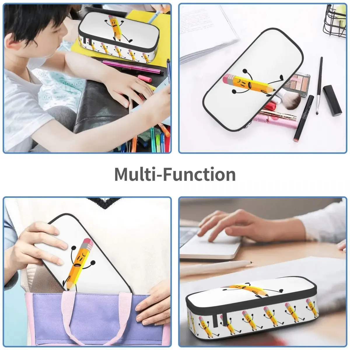 연필 Bfdi 연필 케이스 소년 소녀 학교 펜 상자 연필 가방 문구 용품 펜 홀더 가방