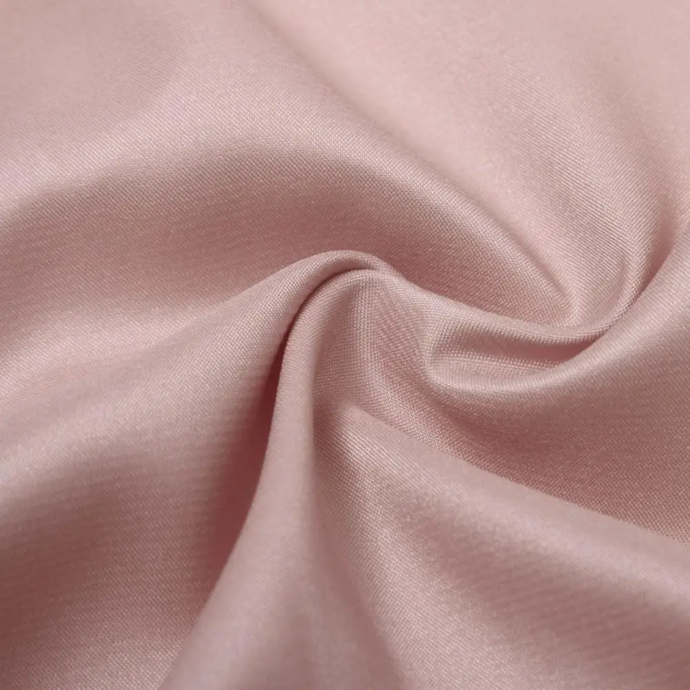 Women Pajamas Cardigan Silky Above Knee Long Sleeves Solid Color Satin Tight Waist Ruffle Lace Up Lady Sleeping Gown for Bedroom