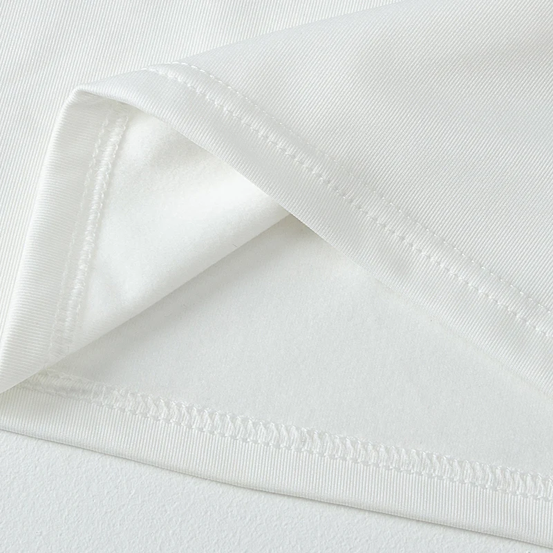 Autumn Men White Basic Bottoming Small Turtleneck Shirt Casual Long Sleeve T-shirt Teenagers Warm