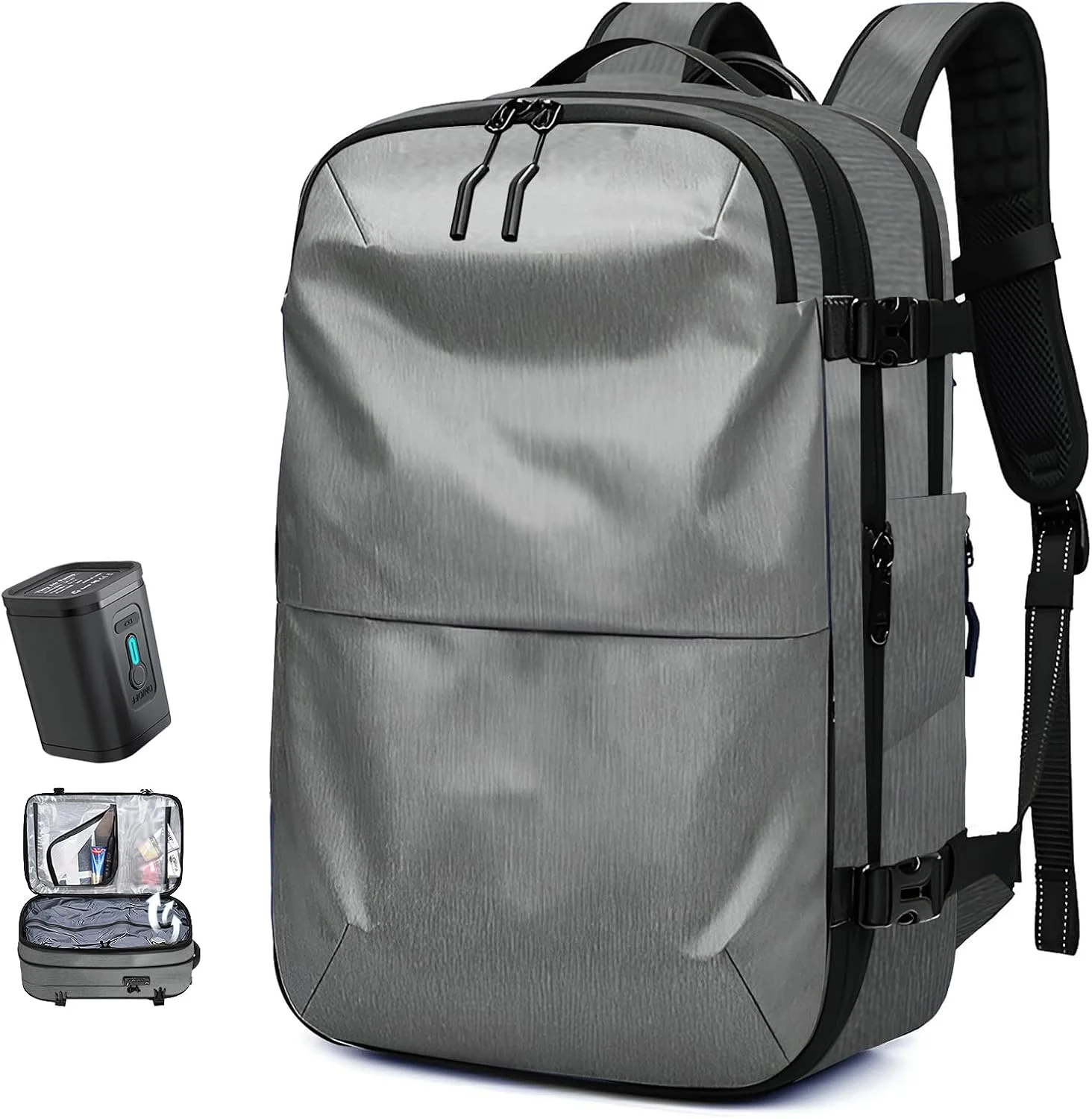 Zaino Valigia A Mano Trasformabile SWICKY RICOOI Zaino Sottovuoto Con Ruote, Zaino Per Laptop Da 50 Zaino Porta Pc Elegante