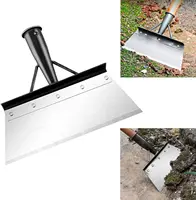 Garden Shovel Multifunctional Garden Spade 20CM NO HANDLE Manganese Steel Cleaning Shovel Weed Removal Shovel Patio Scraper Tool 1