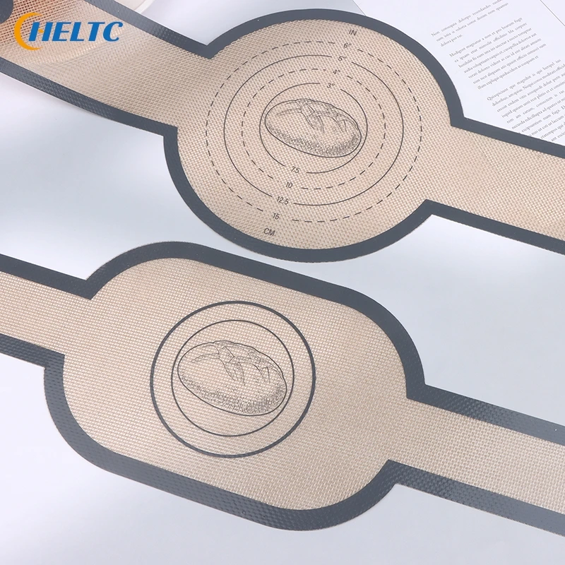 1PC Silicone Baking Mat Dough Transfer Pad Instead Of Parchment Sling Long Handle Sling Non-Stick Extraction Pad Oven Accessorie