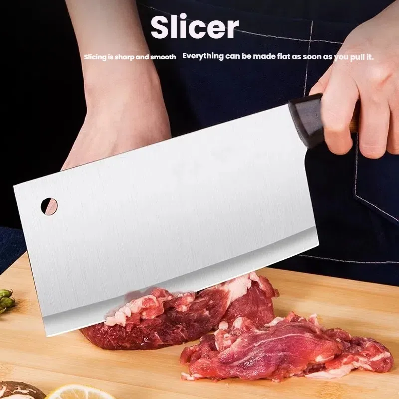 Kitchen Knives Kitchen Multi-purpose Sharp Slicer Stainless Steel Chef's Meat Knife Cost-effective Knife