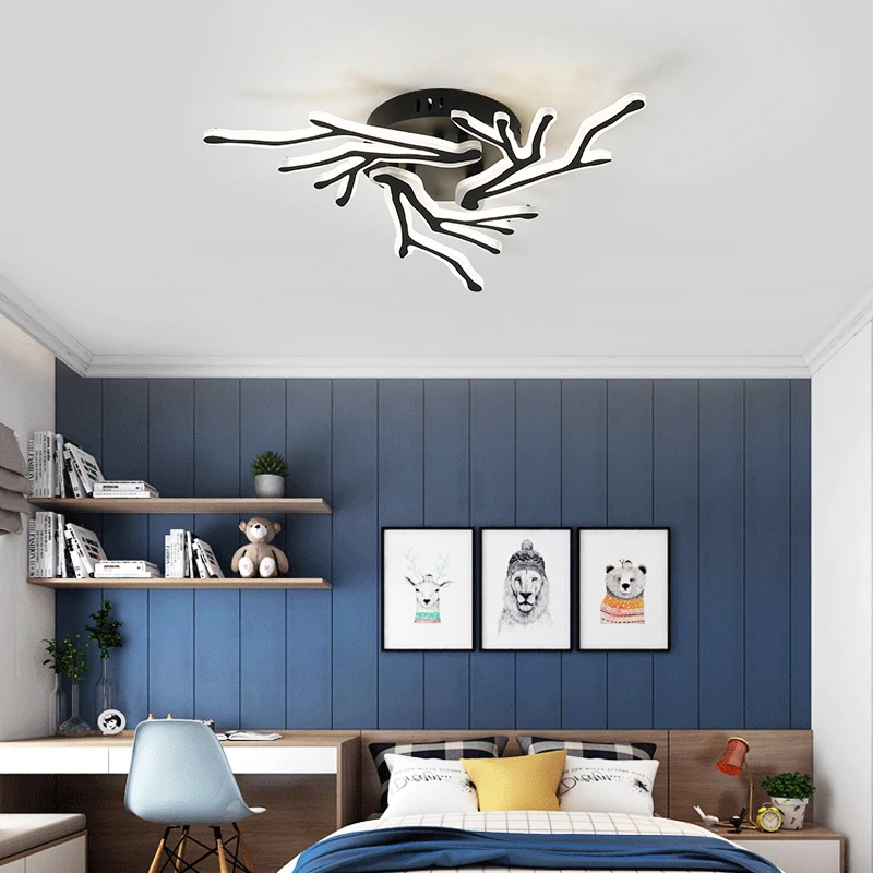 

Кухонный остров, подвесные светильники, акриловый алюминиевый корпус, светодиодные подвесные светильники, новые современные черные дужки для гостиной, столовой