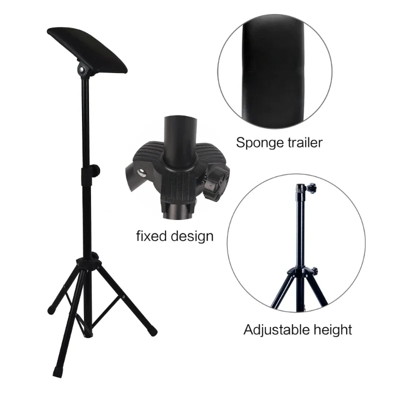Iron Tattoos Arm Leg Rest Stand Portable Fully Adjustable Chair For Tattoos Studio Work Supply Bed Stool 77-127cm tattoo stand