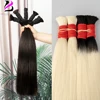 Wholesale Human Meches Bundles Human Hair 613 Straight Extensions Cheveux Natural Human Hair Bulk For Mega 18-30inches 100% 1
