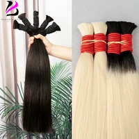 Wholesale Human Meches Bundles Human Hair 613 Straight Extensions Cheveux Natural Human Hair Bulk For Mega 18-30inches 100% 1