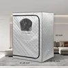 2 Person Sauna Tent Full Body Portable Steam Saunas for Home Relaxation Indoor Sauna Steam Room Personal Sauna Box for Home Spa 5