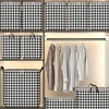 Clothes Storage Box Wardrobe Clothing Dust-Proof Storage Box Household Fabric Foldableing Large-Capacity Quilt Storage Box Artif 3