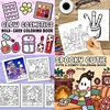 Glow Cosmetics Adult Coloring Book - Relax & Mood Boosting, Vibrant Makeup-Themed Designs, Perfect Gift for Holidays, Family Gat 1