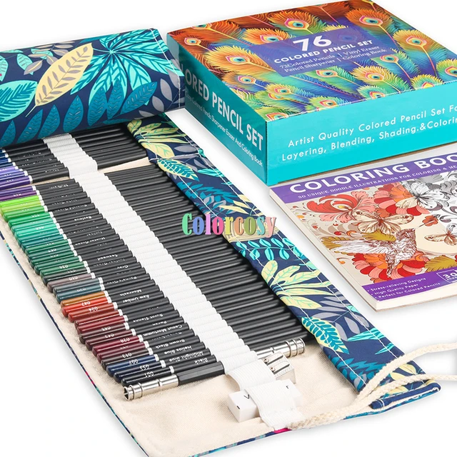 Creative Charm Coloring Book for Adults with Color Pencils - China