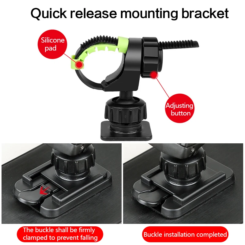 방수 자전거 휴대폰 가방 케이스, 터치 스크린 자전거 핸들 바, 휴대폰 거치대 오토바이 백미러, 전화 스탠드, 회전 접이식