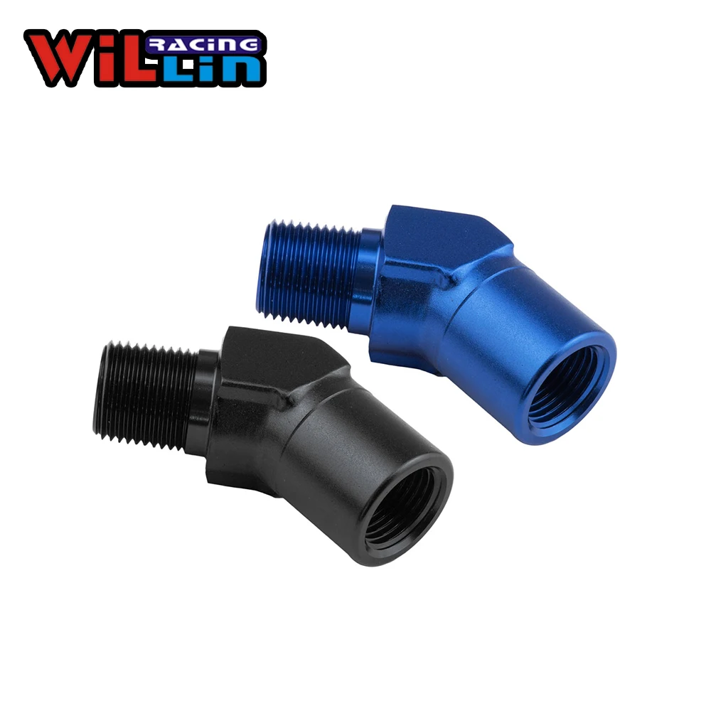 WILLIN 1 8 NPT 45 Degree Female To Male Elbow Aluminum Forged Adapter willin-1-8-npt-45-degree-female-to-male-elbow-aluminum-forged-adapter