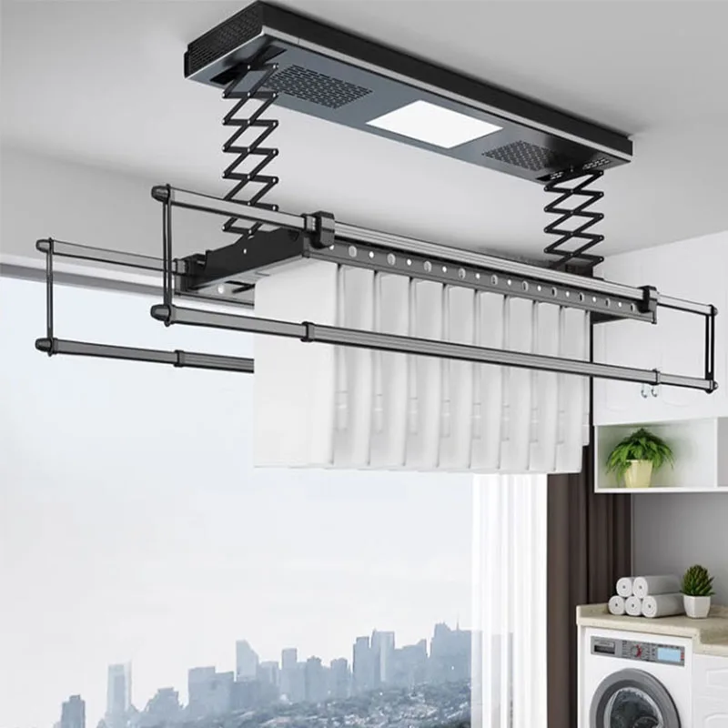 Ceiling Electric Quick-drying Auto Cloth Dryer with LED Light